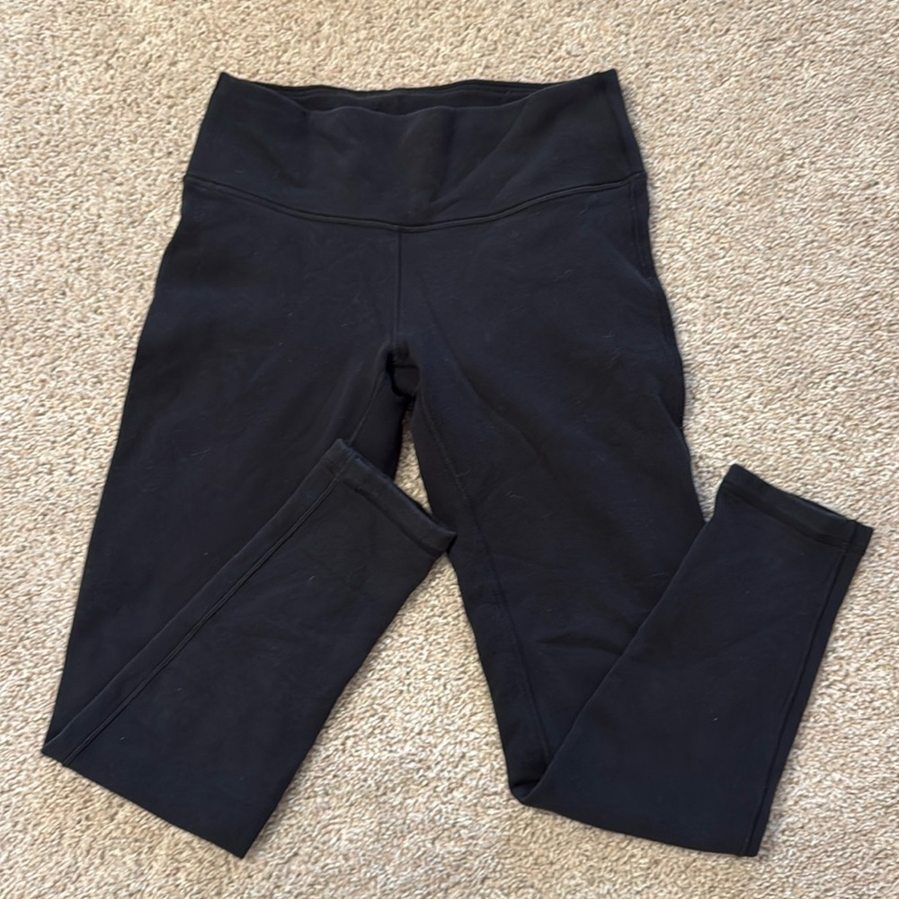 High-Waist Black Women's Leggings